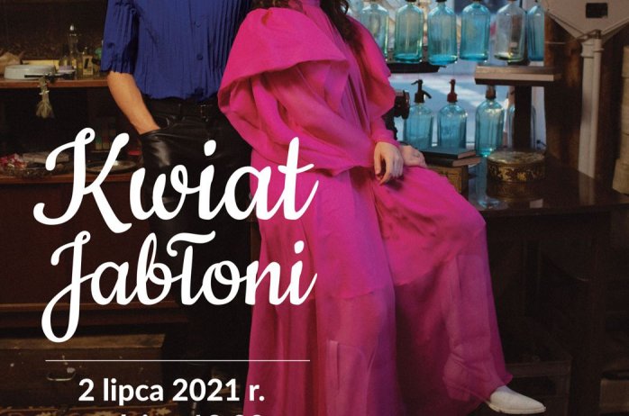 Plakat koncertu Kwiat Jabłoni